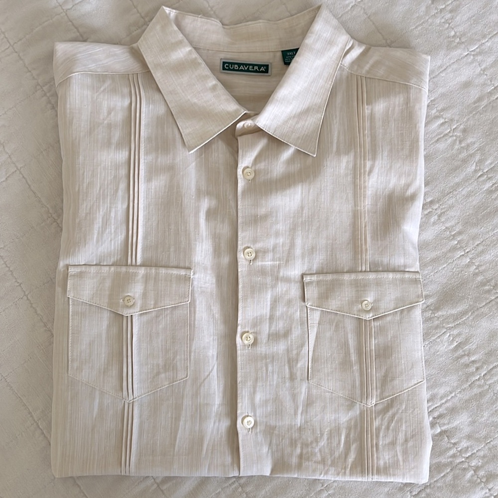CUBAVERA 3XLT Men’s Short Sleeve